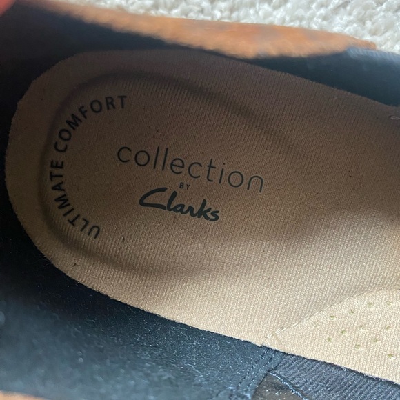 Clarks Brown Leopard Print Women's Shoes | 8.5 - Picture 4 of 12